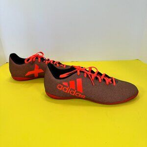 Men's Adidas Neon X Red and Orange accents Running shoe US size 7.5